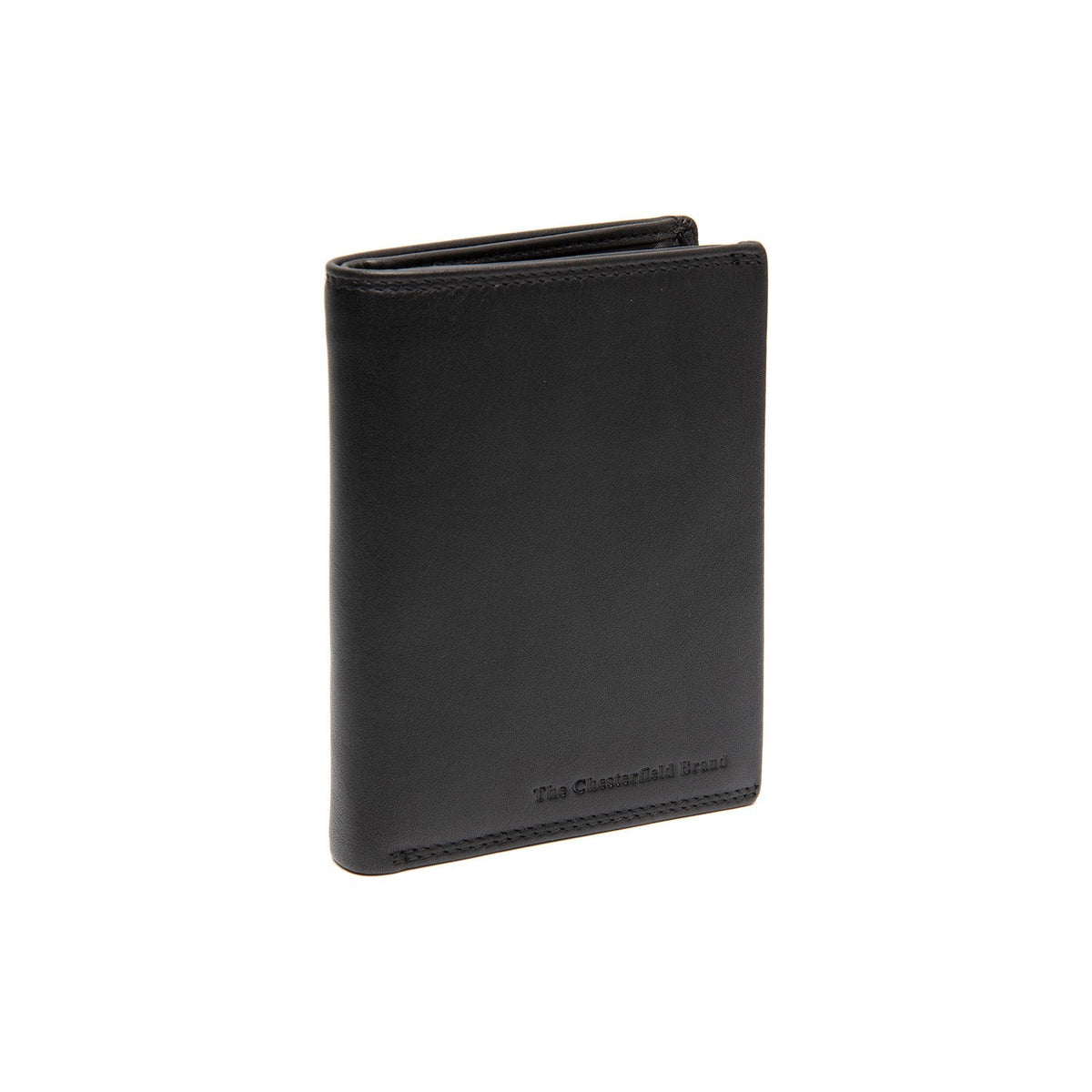 Hanson Full-Grain Leather Wallet for Herre in Classic 100% Full-Grain Leather - Full Exterior Front Profile View | Buy Online