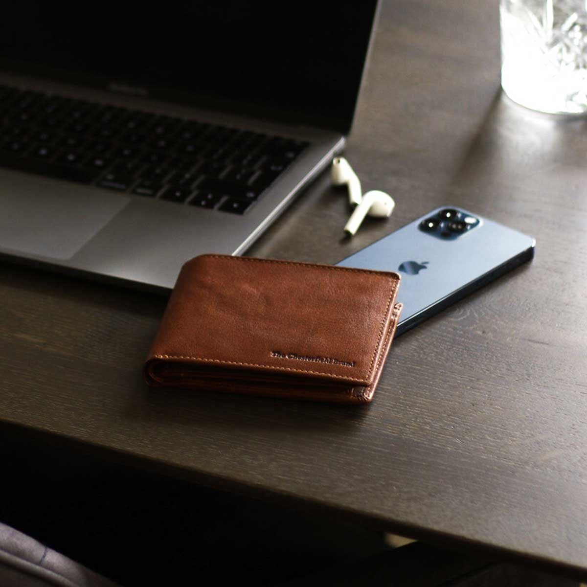 Harlem Full-Grain Leather Wallet for Herre – alternate product view 2