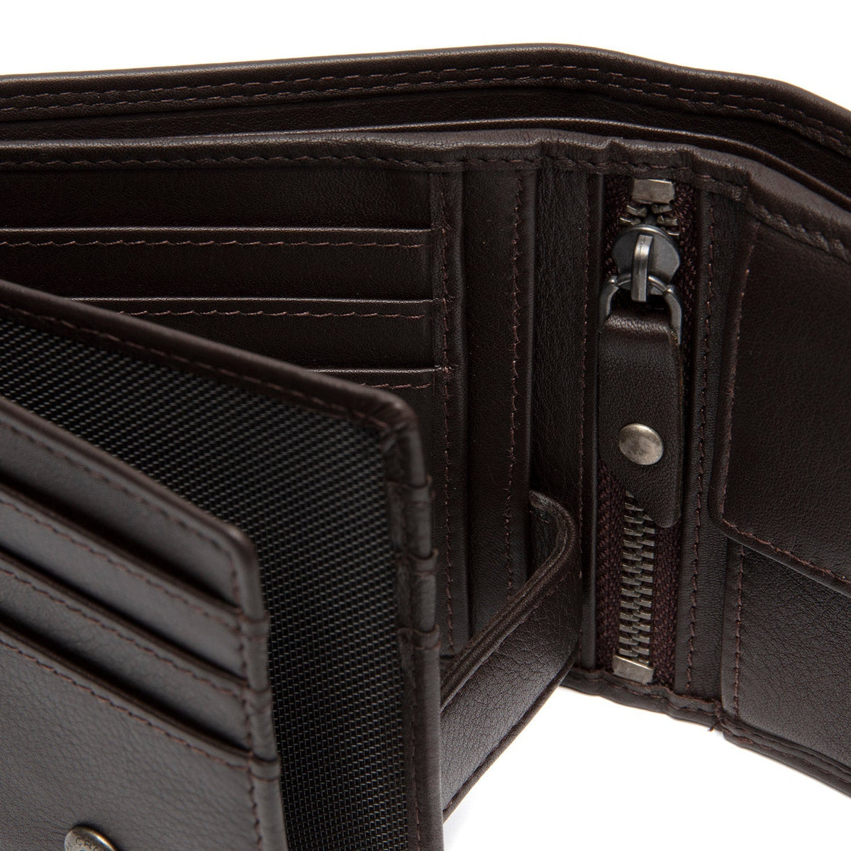 Hendrick Full-Grain Leather Wallet for Herre – alternate product view 3