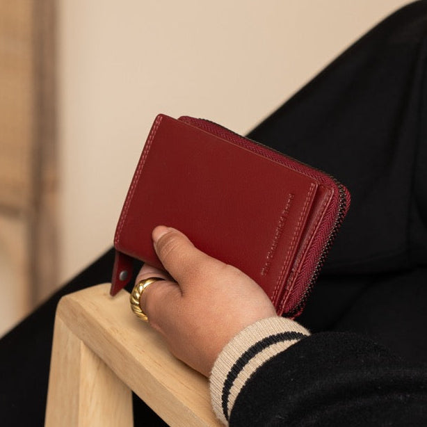 Lenwick Full-Grain Leather Wallet for Kvinner – alternate product view 2