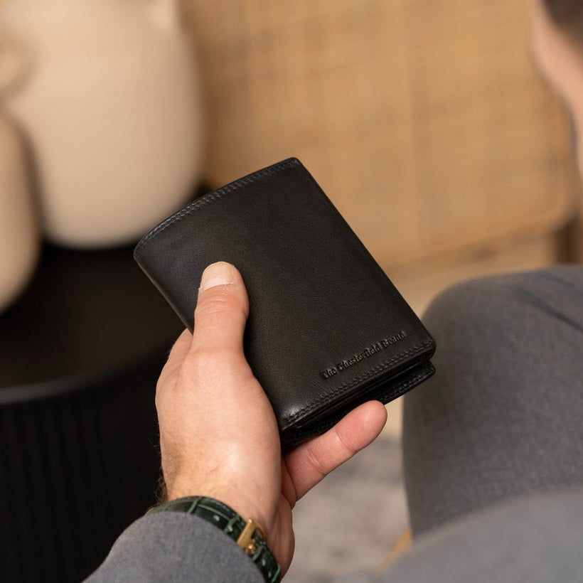 Leroy Full-Grain Leather Wallet for Herre