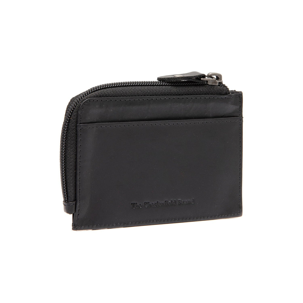 Livenza Full-Grain Skinnlommebok for Kvinner in Classic 100% Full-Grain Leather - Full Exterior Front Profile View | Buy Online