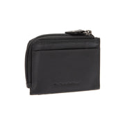Livenza Full-Grain Skinnlommebok for Kvinner in Classic 100% Full-Grain Leather - Full Exterior Front Profile View | Buy Online