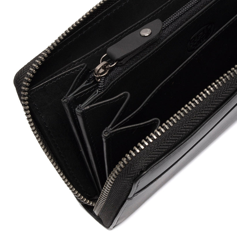 Livorno Full-Grain Leather Wallet for Kvinner