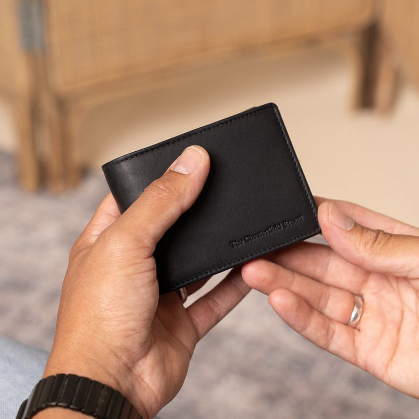 Marvin Full-Grain Leather Wallet for Herre