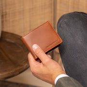 Marvin Full-Grain Leather Wallet for Herre – alternate product view 2