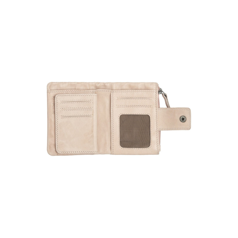 Mavona Full-Grain Leather Wallet for Kvinner