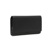 Mirthe Full-Grain Leather Wallet for Kvinner in Classic 100% Full-Grain Leather - Full Exterior Front Profile View | Buy Online