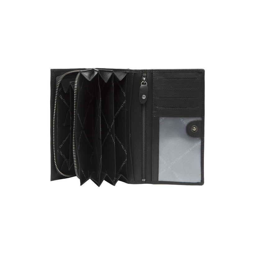 Mirthe Full-Grain Leather Wallet for Kvinner