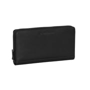 Nova Full-Grain Leather Wallet for Kvinner in Classic 100% Full-Grain Leather - Full Exterior Front Profile View | Buy Online