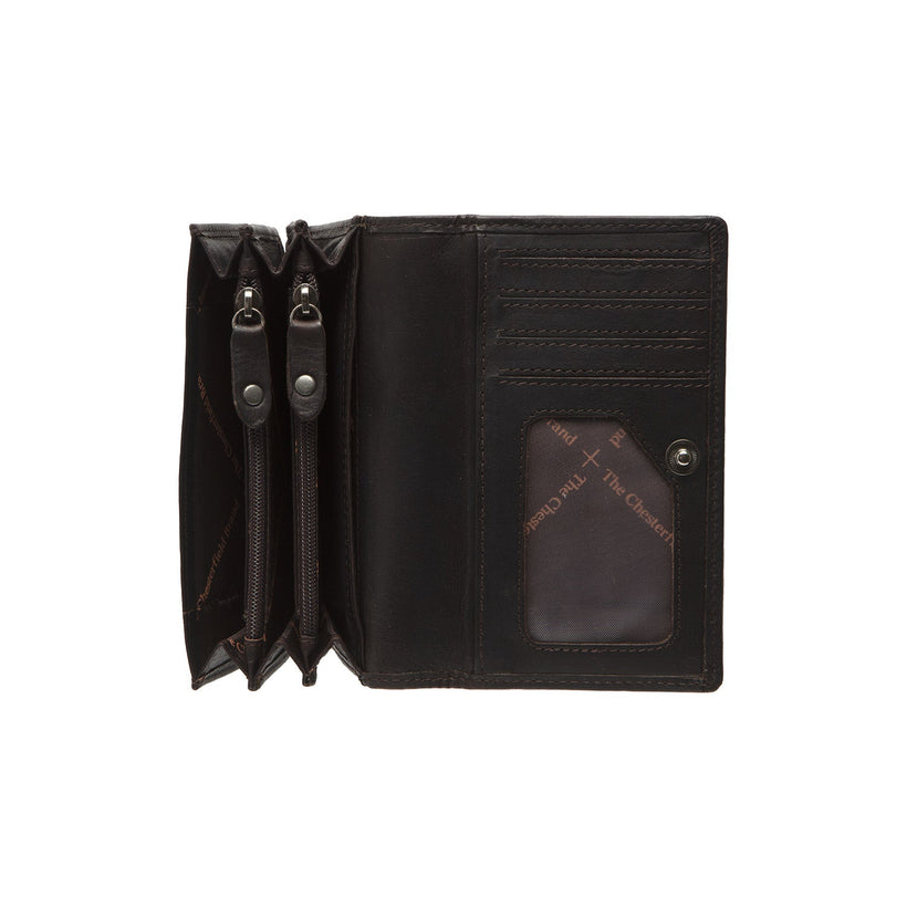 Salzburg Full-Grain Leather Wallet for Kvinner