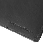 Solid Antique Brass Hardware &amp; Heavy-Duty Dual Zipper Detail on Siem Full-Grain Leather Wallet for Kvinner