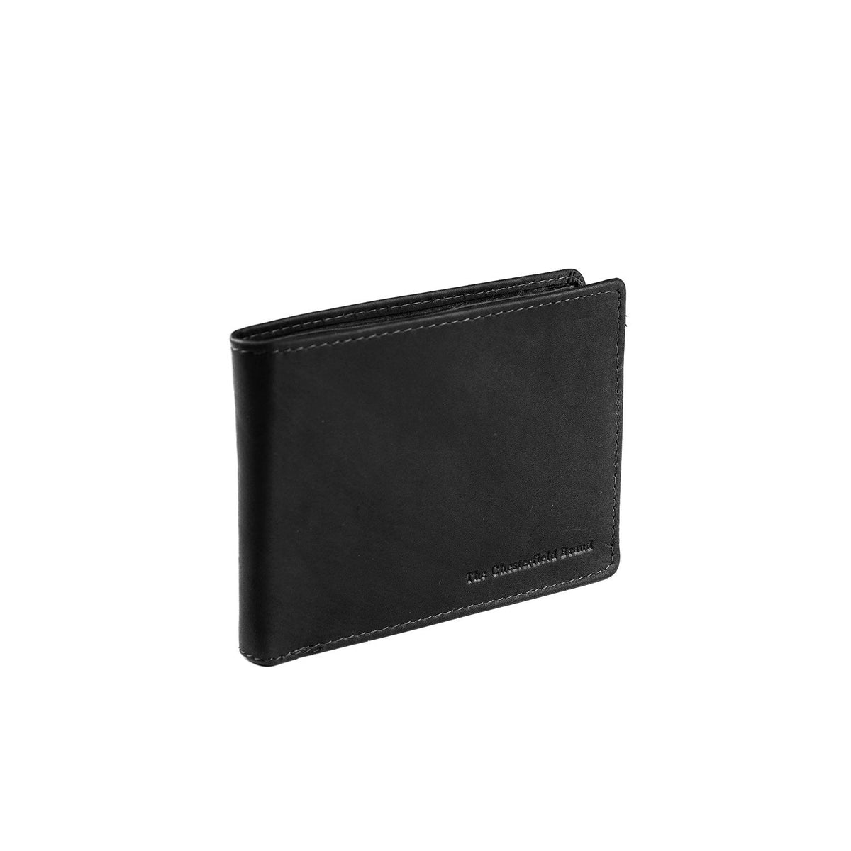 Timo Full-Grain Leather Wallet for Herre in Classic 100% Full-Grain Leather - Full Exterior Front Profile View | Buy Online