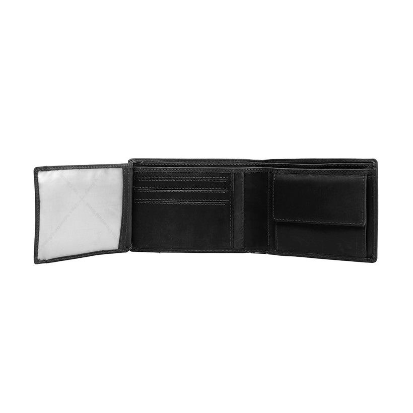 Timo Full-Grain Leather Wallet for Herre