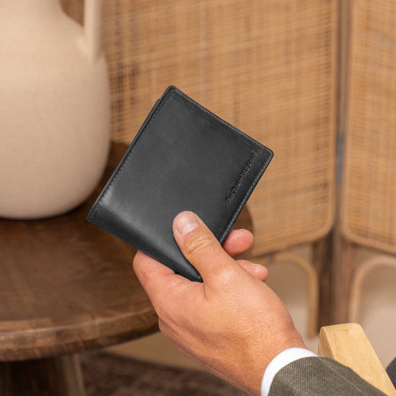 Walid Full-Grain Leather Wallet for Herre