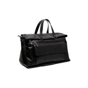 Lazio Full-Grain Leather Weekender Bag for Kvinner in Classic 100% Full-Grain Leather - Full Exterior Front Profile View | Buy Online
