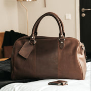 Liam Full-Grain Leather Weekender Bag for Kvinner – alternate product view 2