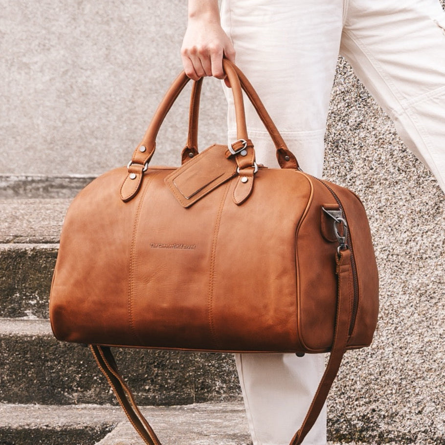 Liam Full-Grain Leather Weekender Bag for Kvinner – alternate product view 2