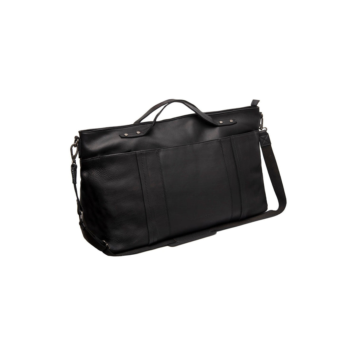 Mark Full-Grain Leather Weekender Bag for Kvinner in Classic 100% Full-Grain Leather - Full Exterior Front Profile View | Buy Online