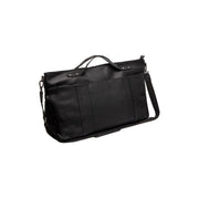 Mark Full-Grain Leather Weekender Bag for Kvinner in Classic 100% Full-Grain Leather - Full Exterior Front Profile View | Buy Online