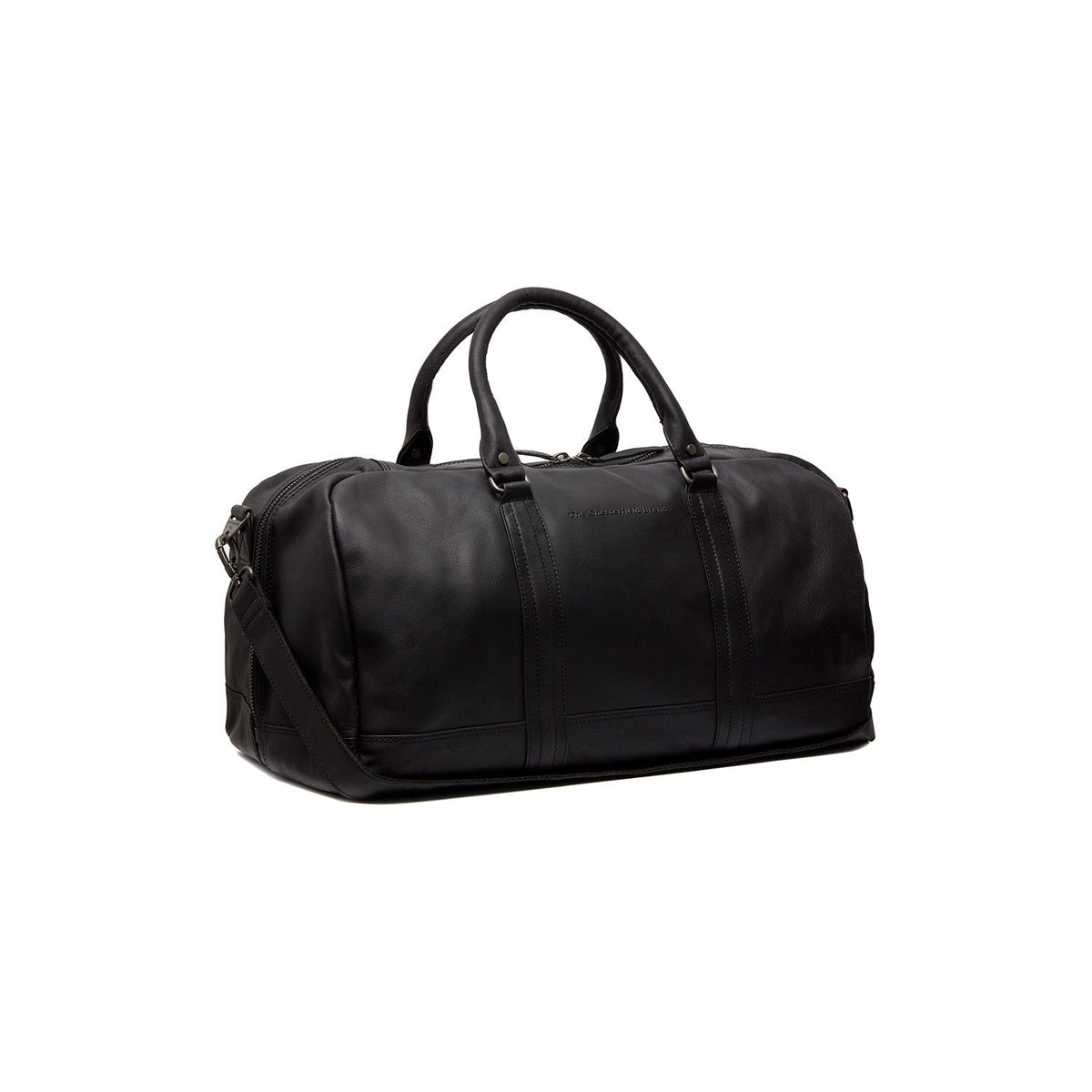 Melbourne Full-Grain Leather Weekender Bag for Kvinner in Classic 100% Full-Grain Leather - Full Exterior Front Profile View | Buy Online