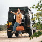 Perth Full-Grain Leather Weekender Bag for Kvinner – alternate product view 3