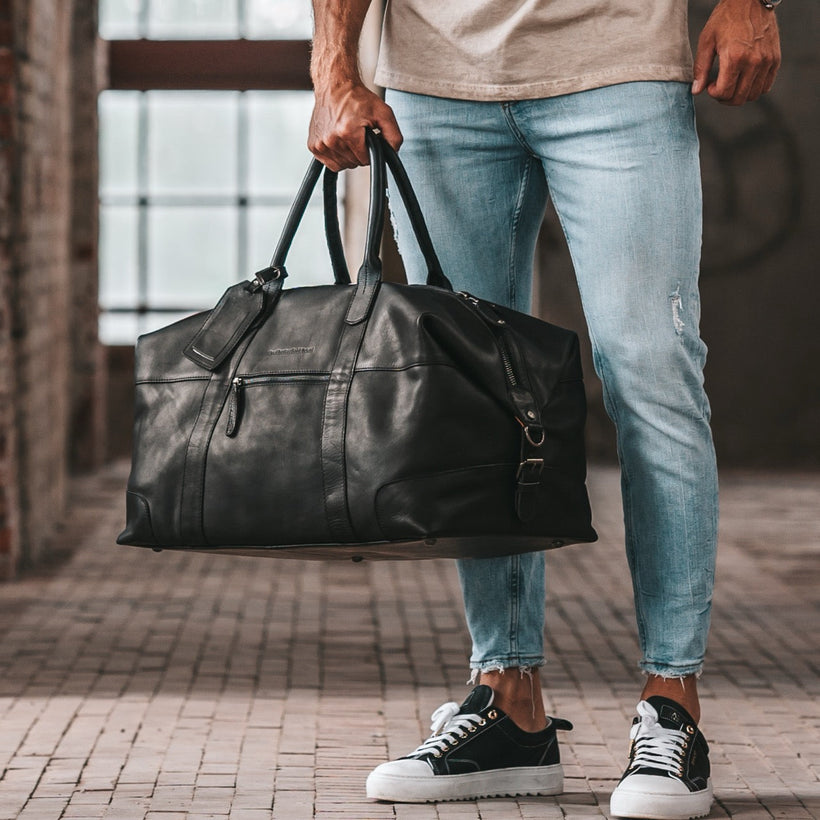 Portsmouth II Full-Grain Leather Weekender Bag for Kvinner