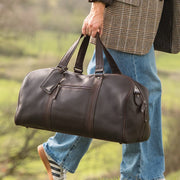 Rivaro Full-Grain Leather Weekender Bag for Kvinner – alternate product view 2