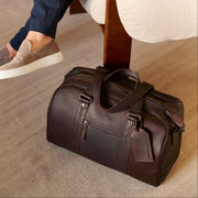 Volenza Full-Grain Leather Weekender Bag for Kvinner – alternate product view 3