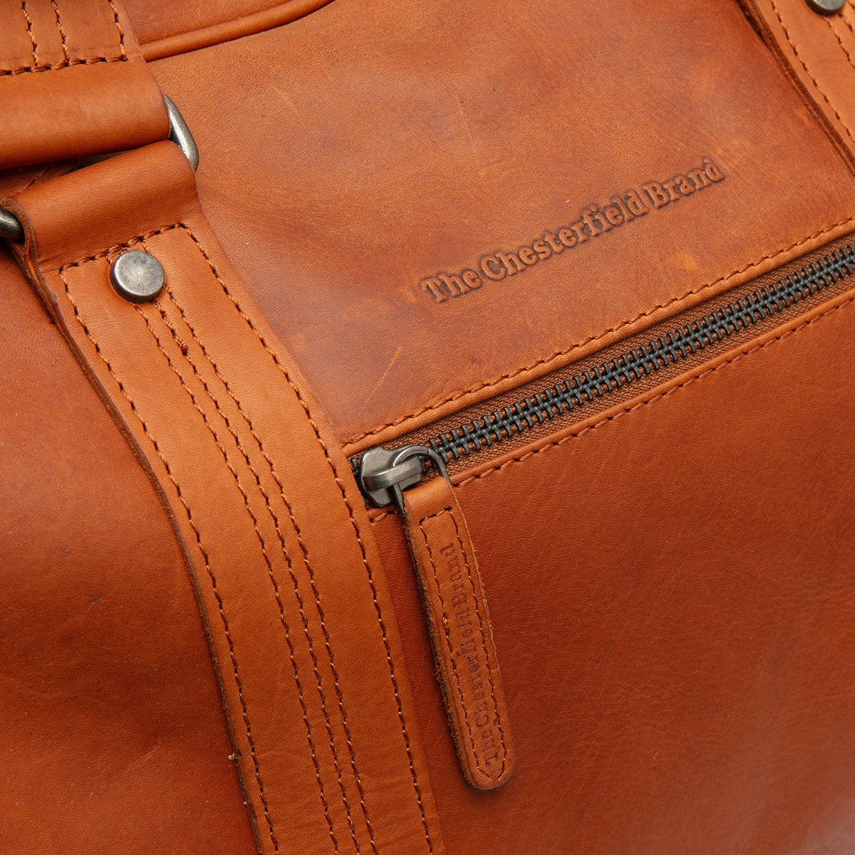 Volenza Full-Grain Leather Weekender Bag for Kvinner – alternate product view 3