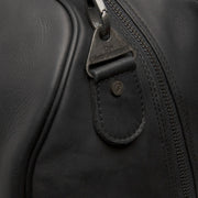 Solid Antique Brass Hardware &amp; Heavy-Duty Dual Zipper Detail on William Full-Grain Leather Weekender Bag for Kvinner