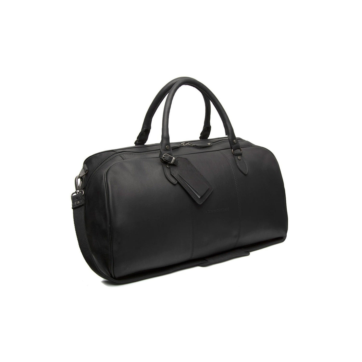 William Full-Grain Leather Weekender Bag for Kvinner in Classic 100% Full-Grain Leather - Full Exterior Front Profile View | Buy Online