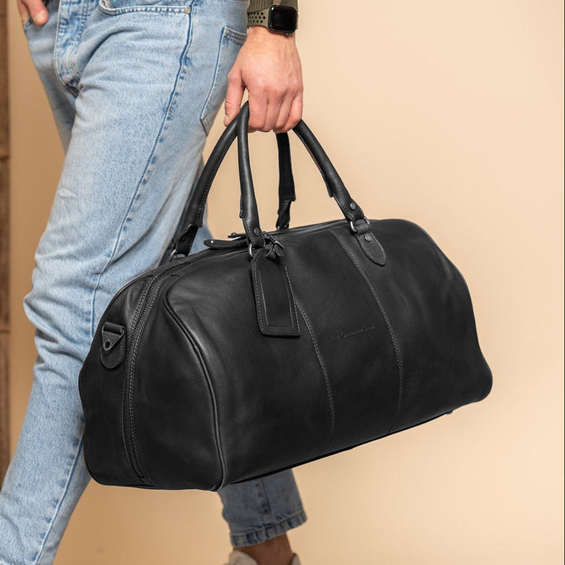 William Full-Grain Leather Weekender Bag for Kvinner