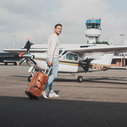 Leather Weekender Trolley Jayven for Kvinner – alternate product view 3