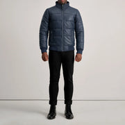 Lucas Bomberjakke i Skinn for Herre – alternate product view 3