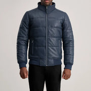 Lucas Bomberjakke i Skinn for Herre – alternate product view 4
