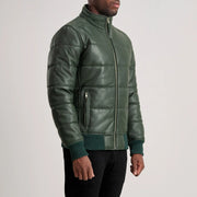 Lucas Bomberjakke i Skinn for Herre – alternate product view 2