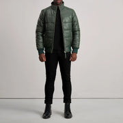Lucas Bomberjakke i Skinn for Herre – alternate product view 3