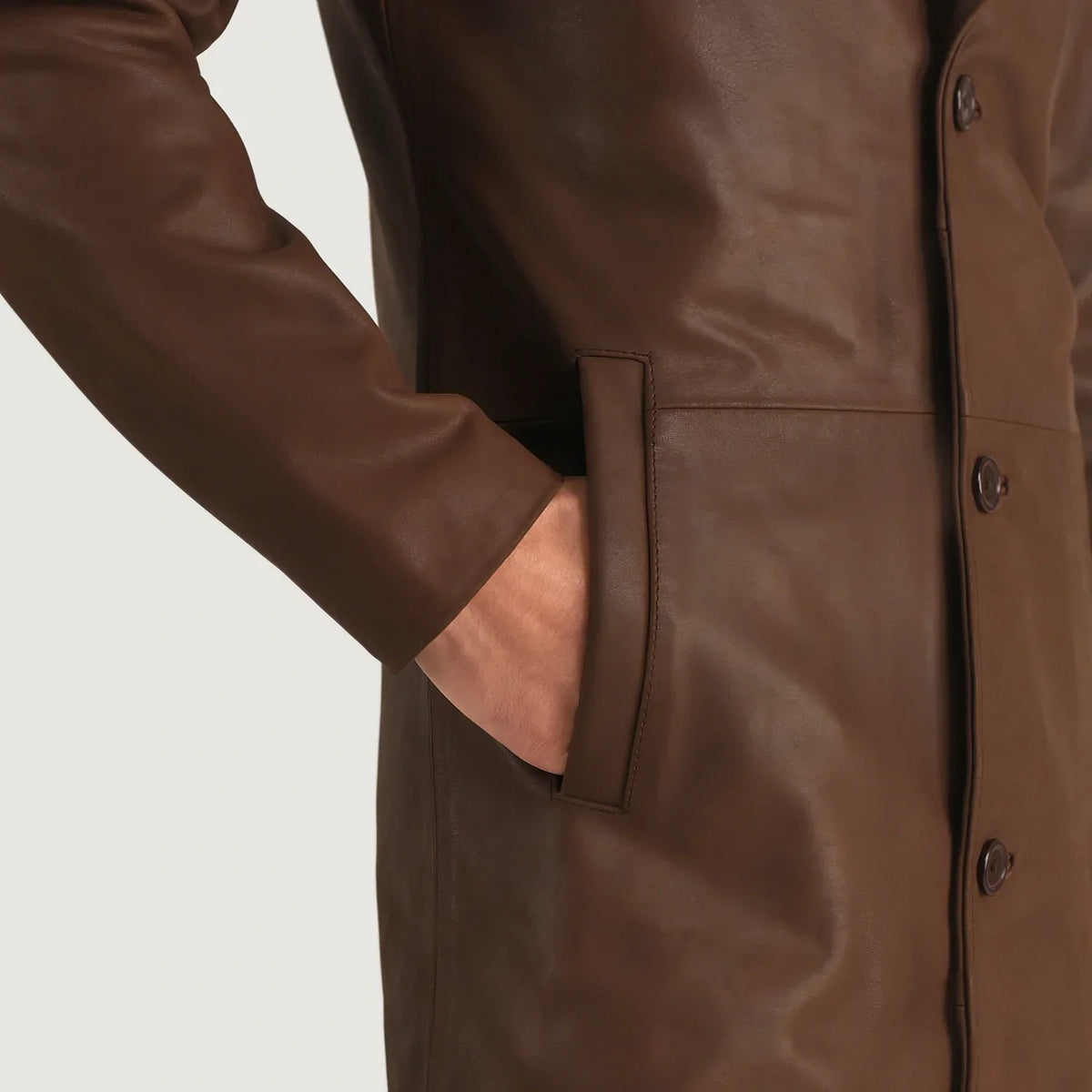 Mateo Skinnkåpe for Herre – alternate product view 6