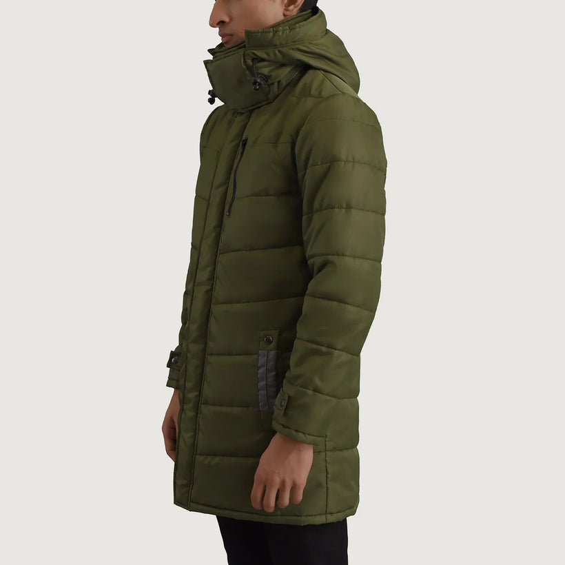 Moore Green Hooded Parka