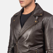 Noah Bikerjakke i Skinn for Herre – alternate product view 6