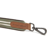 Green Shoulder Strap for Kvinner - Lateral Side Profile View Showing Sleeve Cut &amp; Athletic Taper Fit