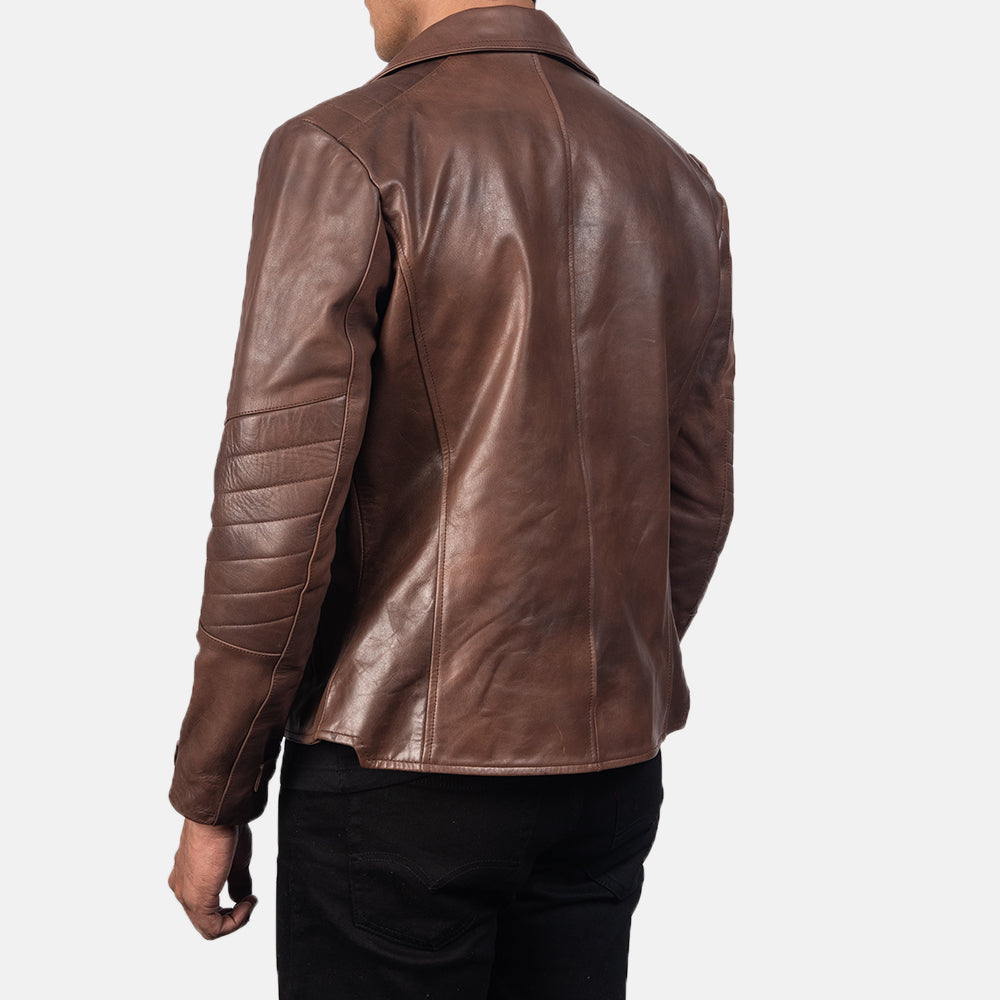 Raiden Bikerjakke i Skinn for Herre – alternate product view 5