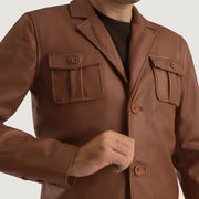 Ray Cutler Skinnjakke for Herre – alternate product view 6