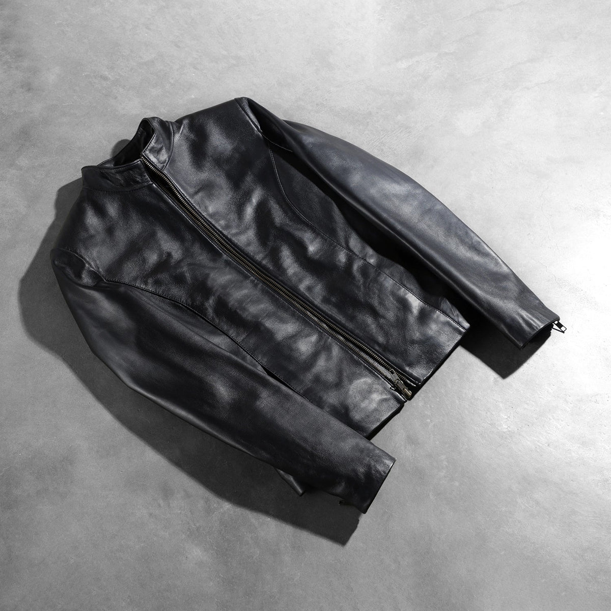 Rumella Bikerjakke i Skinn for Kvinner – alternate product view 8