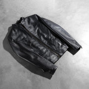 Rumella Bikerjakke i Skinn for Kvinner – alternate product view 8
