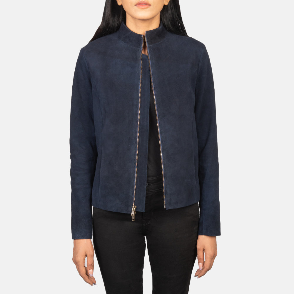 Rumella Bikerjakke i Skinn for Kvinner – alternate product view 1