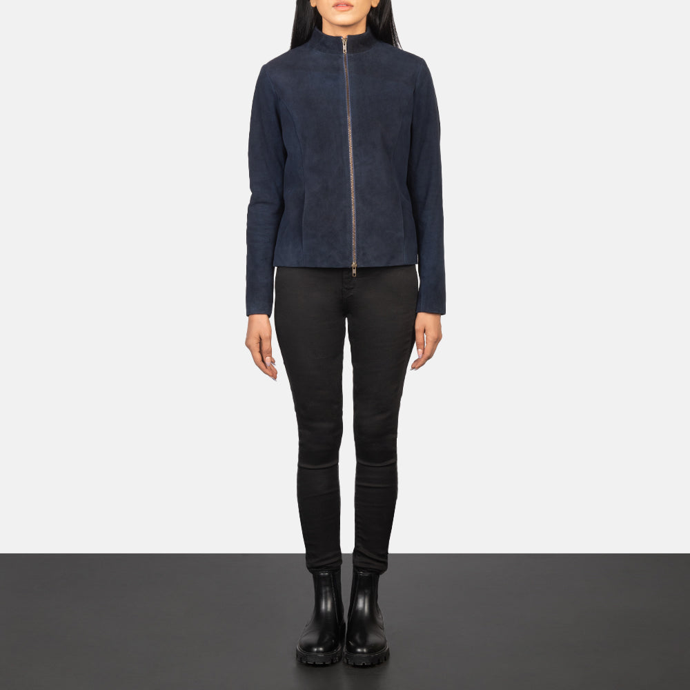 Rumella Bikerjakke i Skinn for Kvinner – alternate product view 3