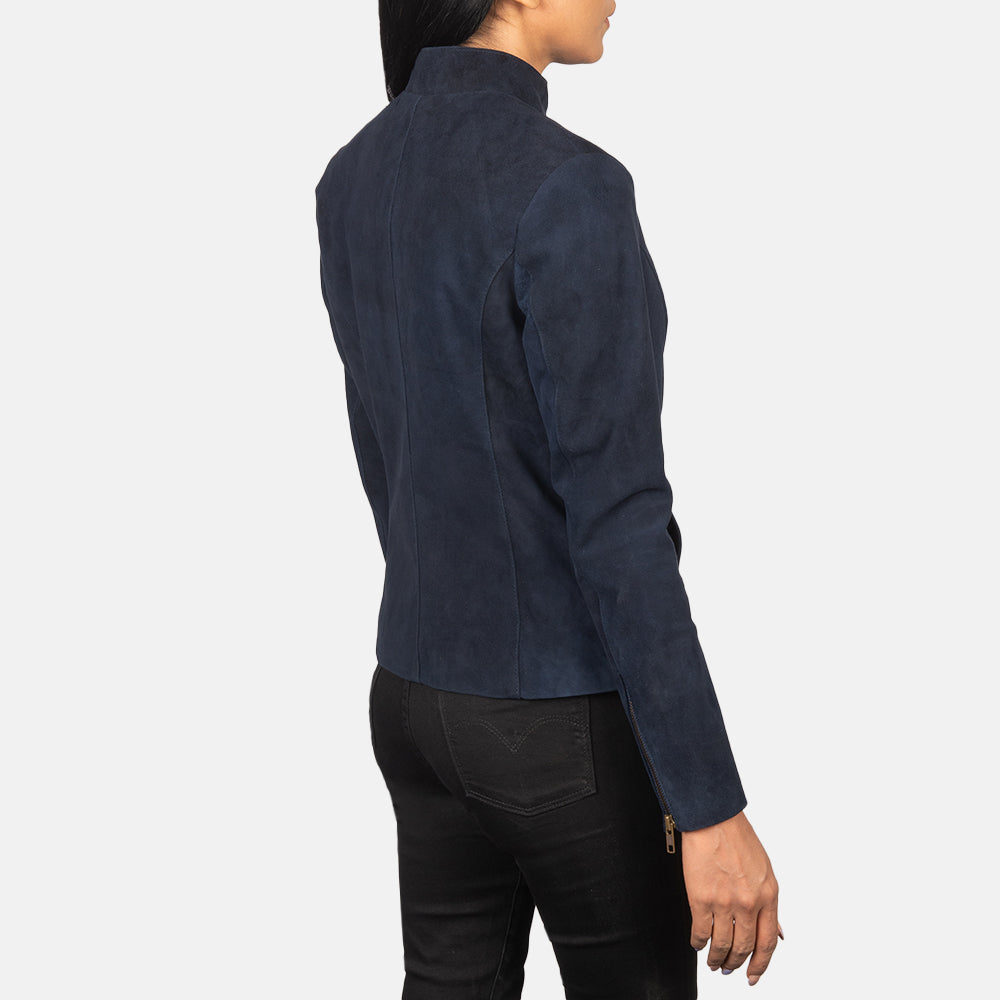 Rumella Bikerjakke i Skinn for Kvinner – alternate product view 5