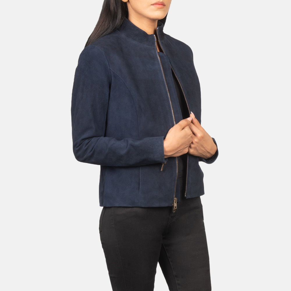 Rumella Bikerjakke i Skinn for Kvinner – alternate product view 6